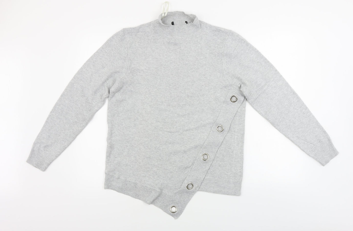 Peacocks  Womens Grey   Pullover Jumper Size M