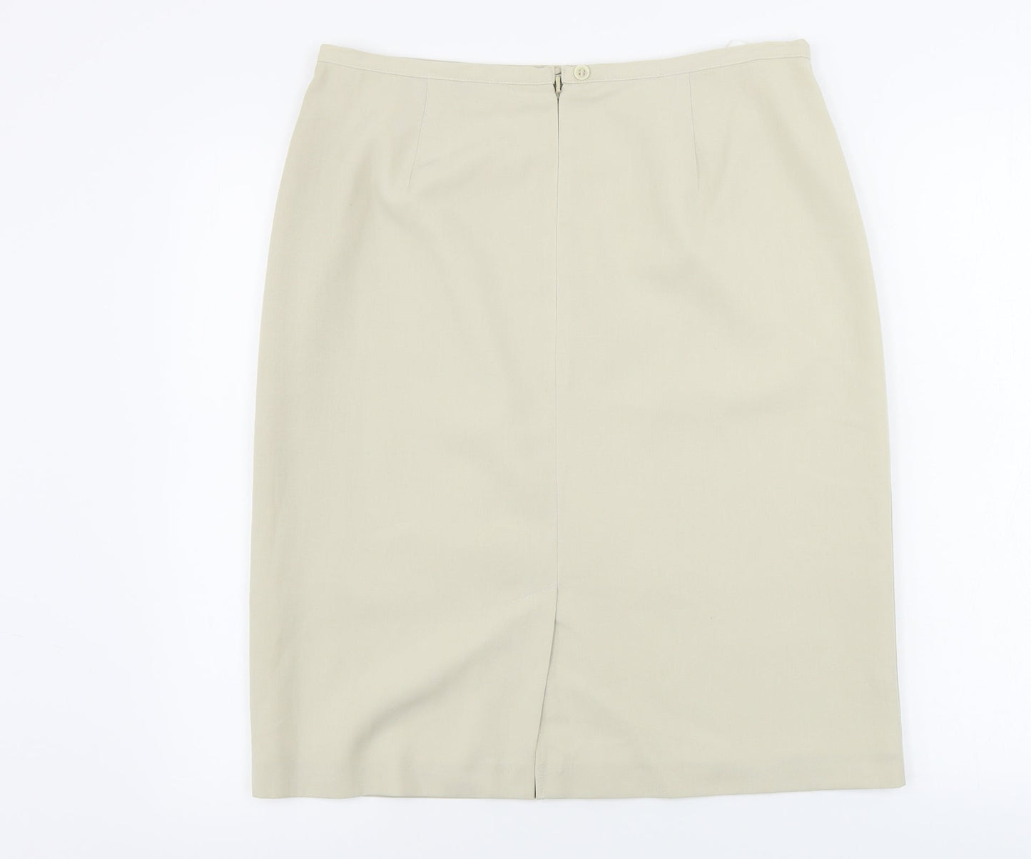 CMT  Womens Beige   A-Line Skirt Size 14