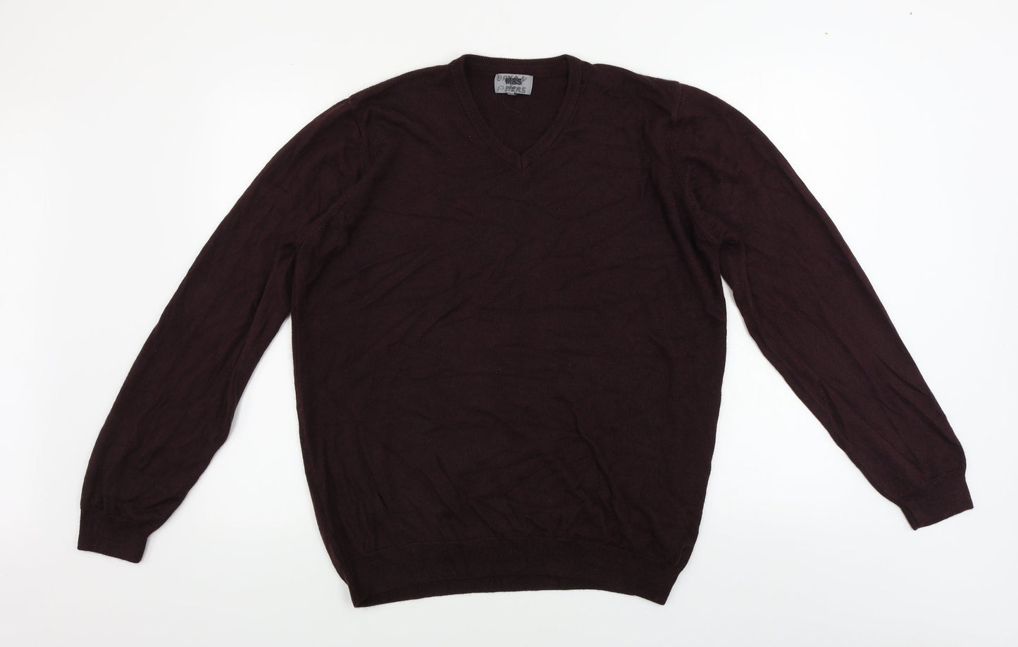 Marks and Spencer  Mens Red   Pullover Jumper Size XL