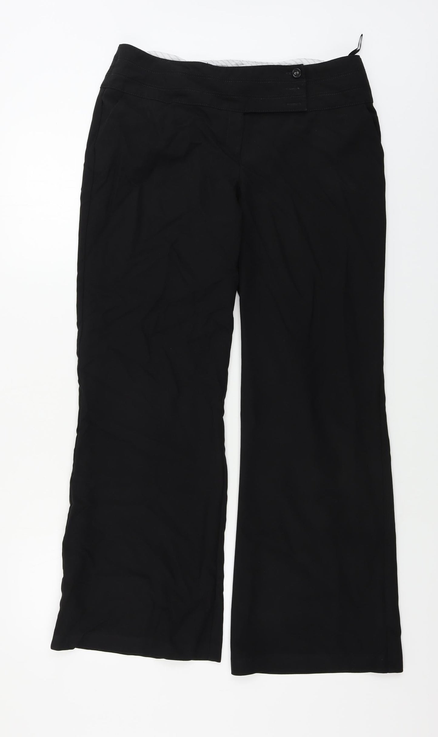 EVIE       Womens Black   Trousers  Size 12 L29 in