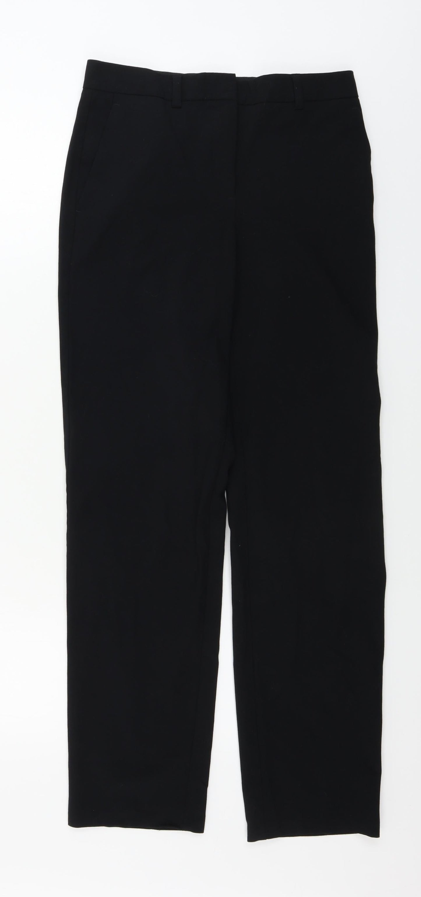 Marks and Spencer  Womens Black   Trousers  Size 8 L27 in