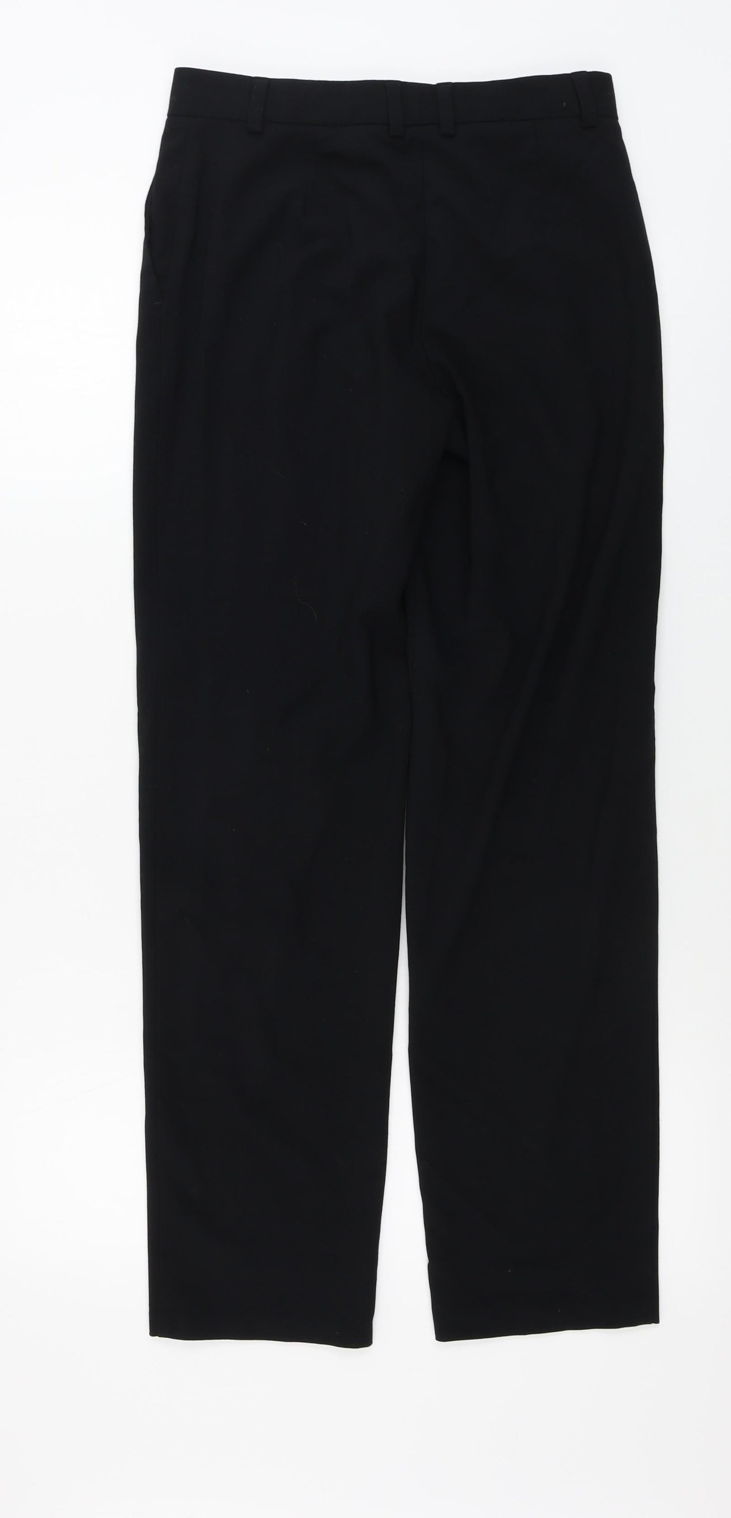 Marks and Spencer  Womens Black   Trousers  Size 8 L27 in