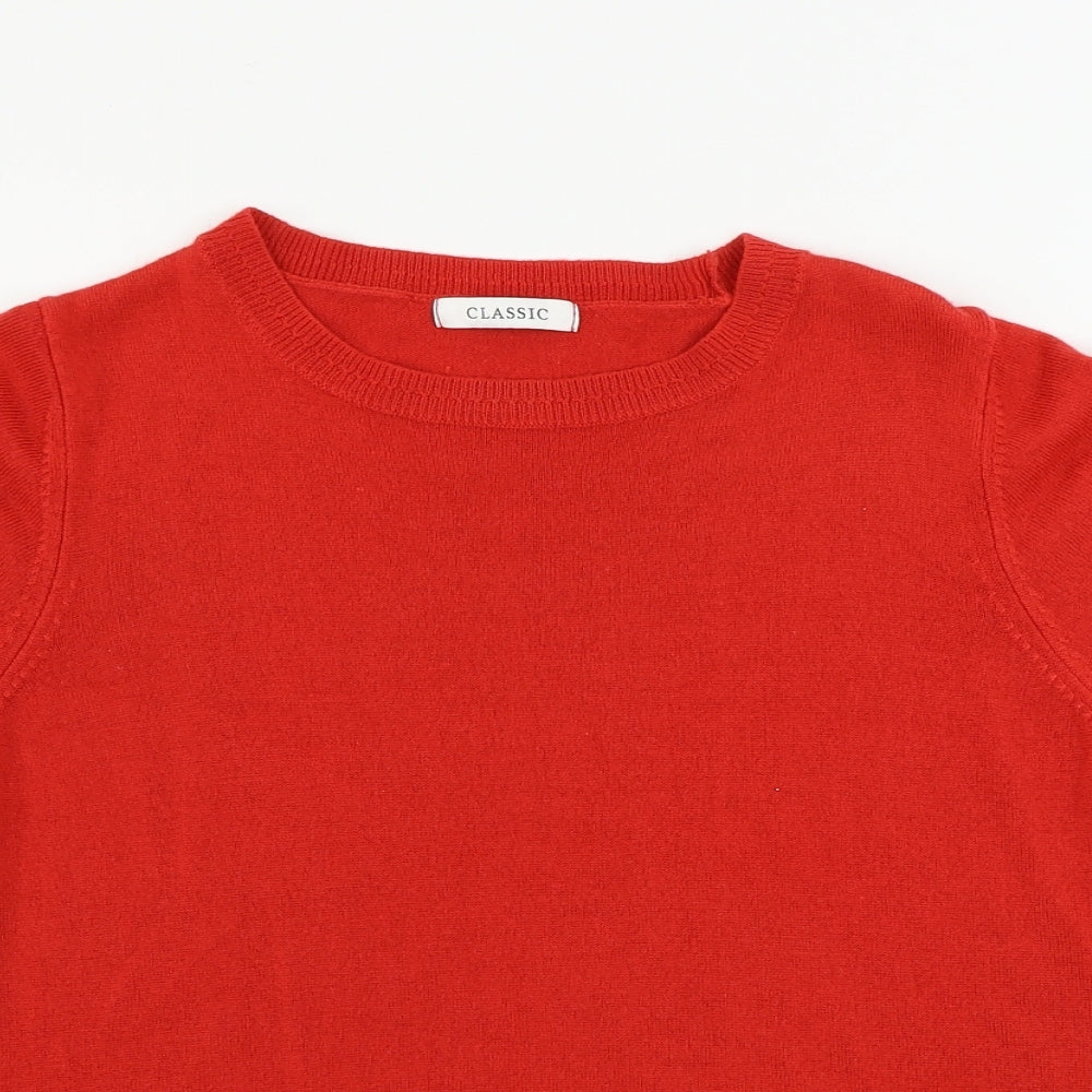 Marks and Spencer  Womens Red   Pullover Jumper Size 16