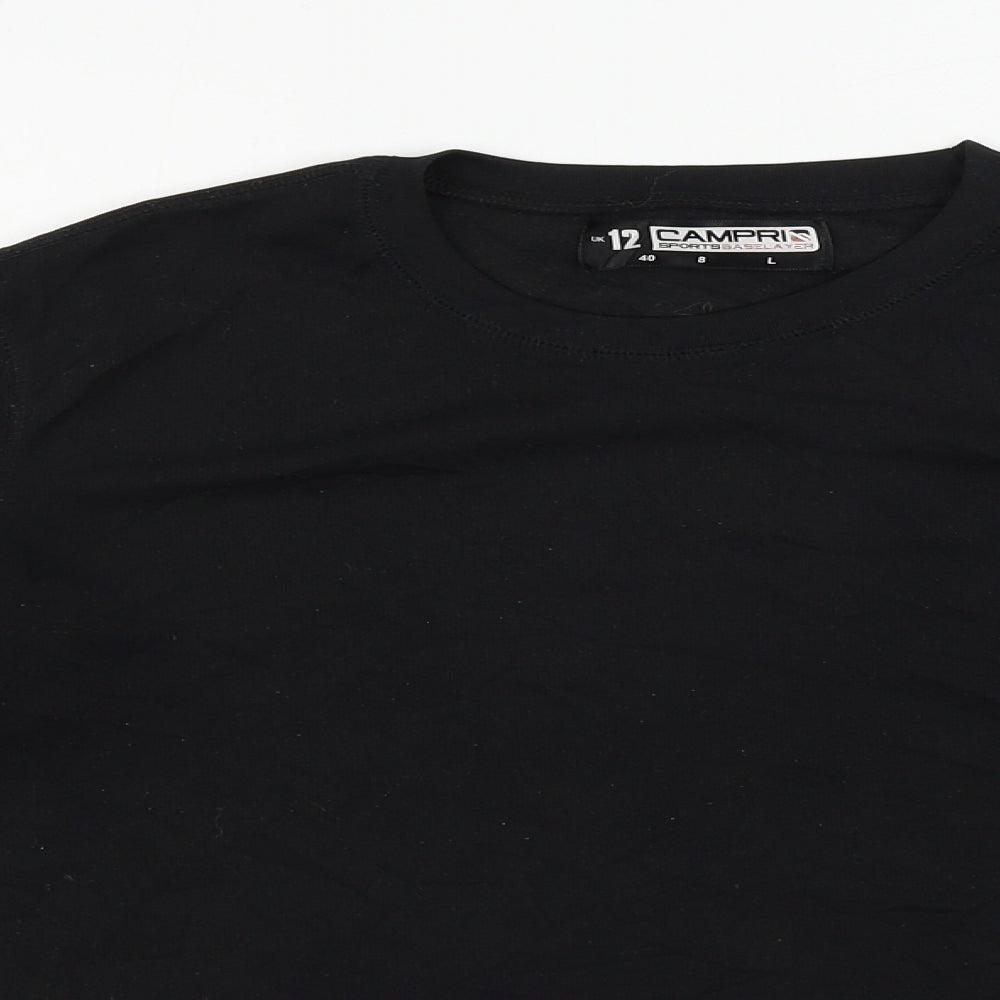 Campri  Womens Black   Pullover Jumper Size 12