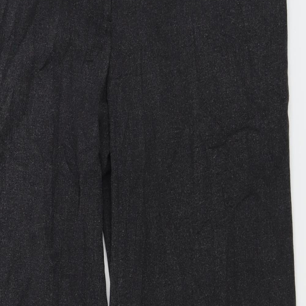 EWM Womens Grey Paisley  Trousers  Size 12 L28 in