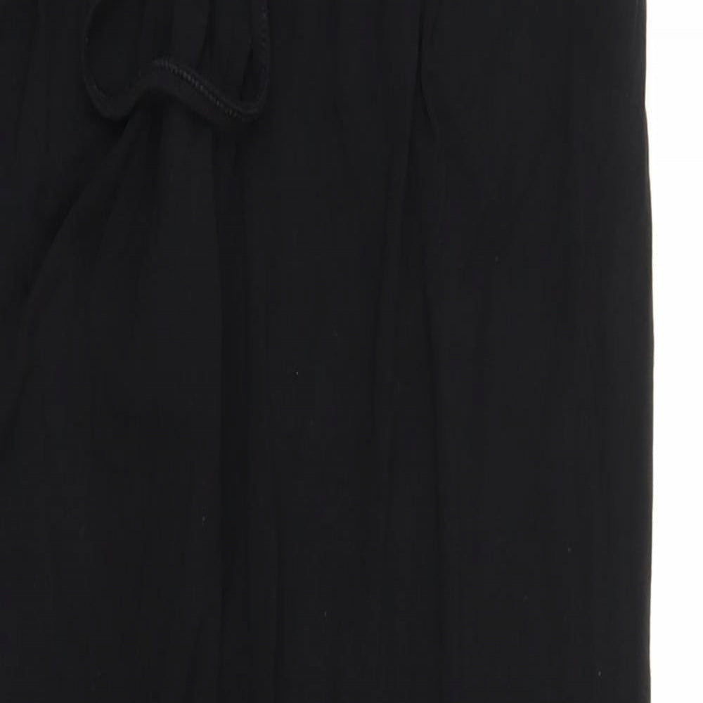 Papaya Womens Black   Bloomer Trousers Size 8 L24 in
