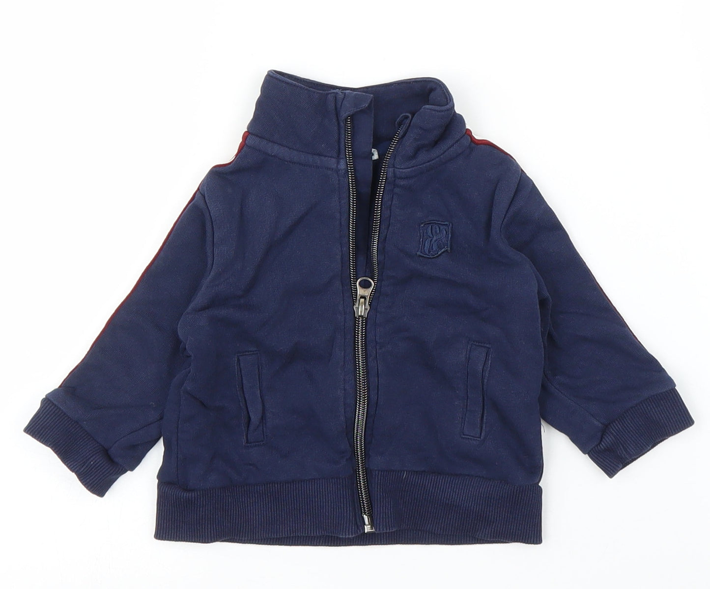Debenhams Baby Blue   Full Zip Jumper Size 3-6 Months