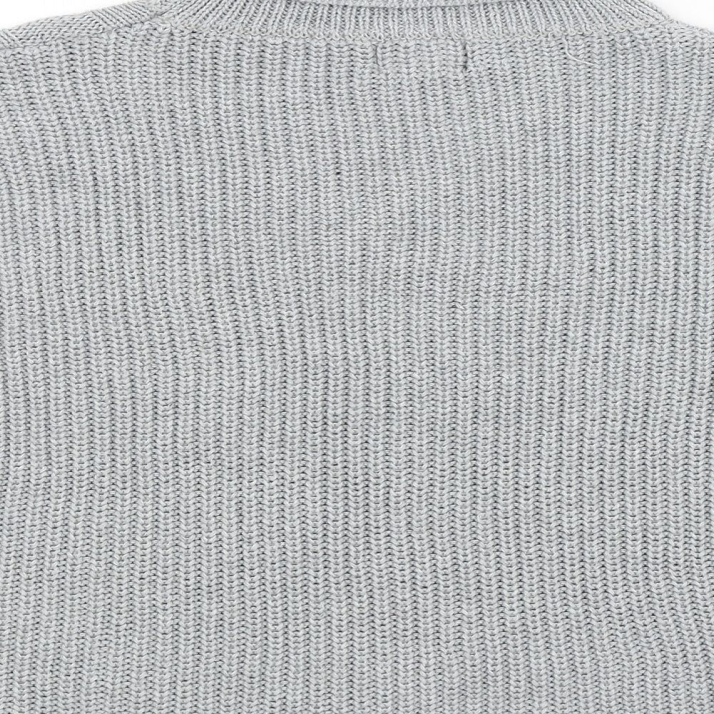AX Paris Womens Grey   Pullover Jumper Size M