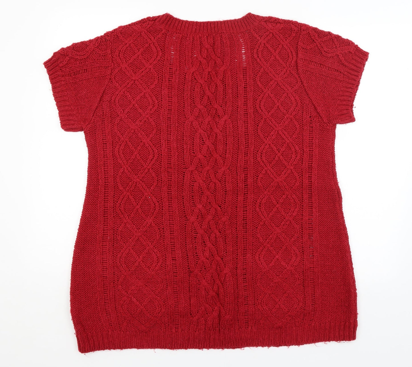 New Look Womens Red   Pullover Jumper Size 18