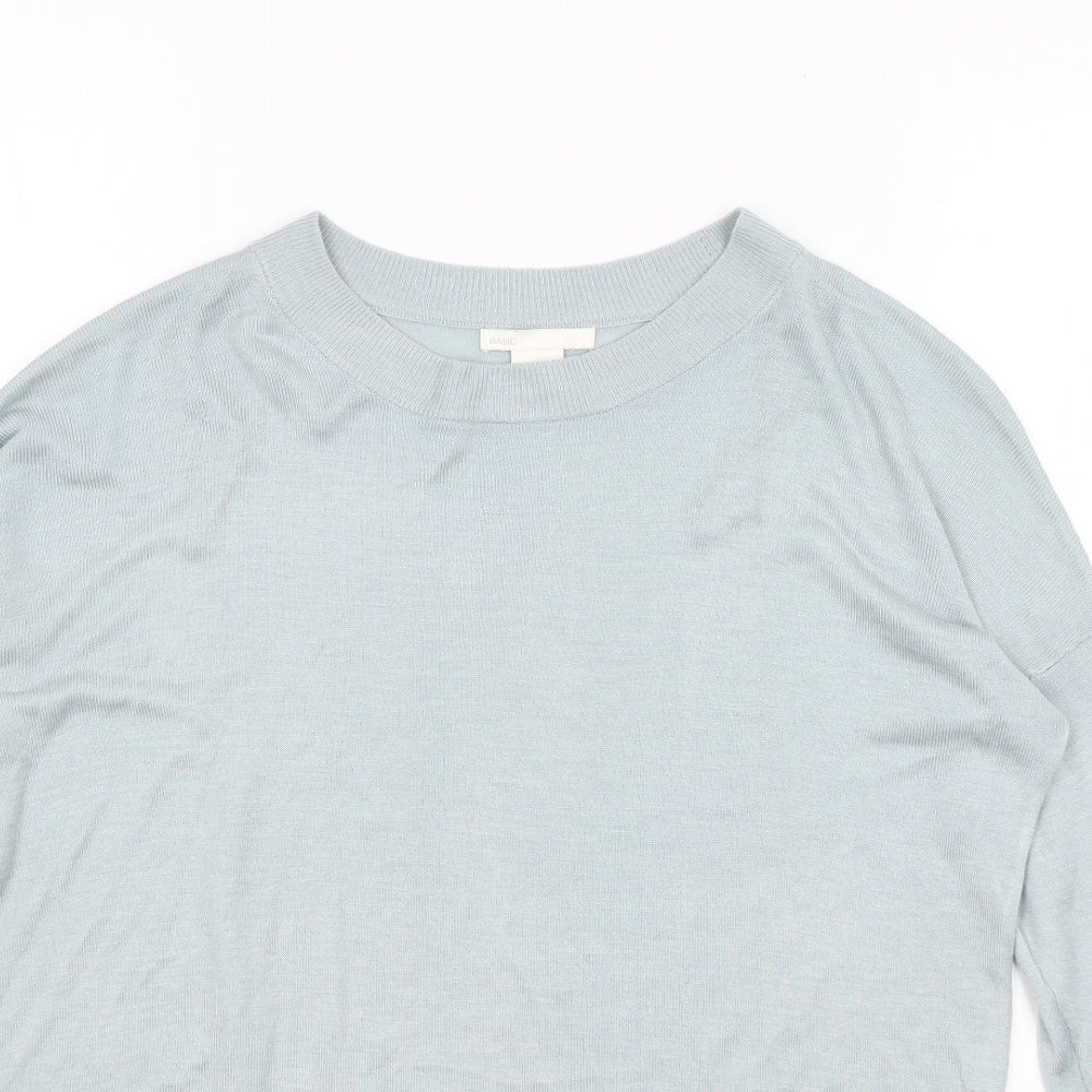 H&M Womens Blue   Pullover Jumper Size XS