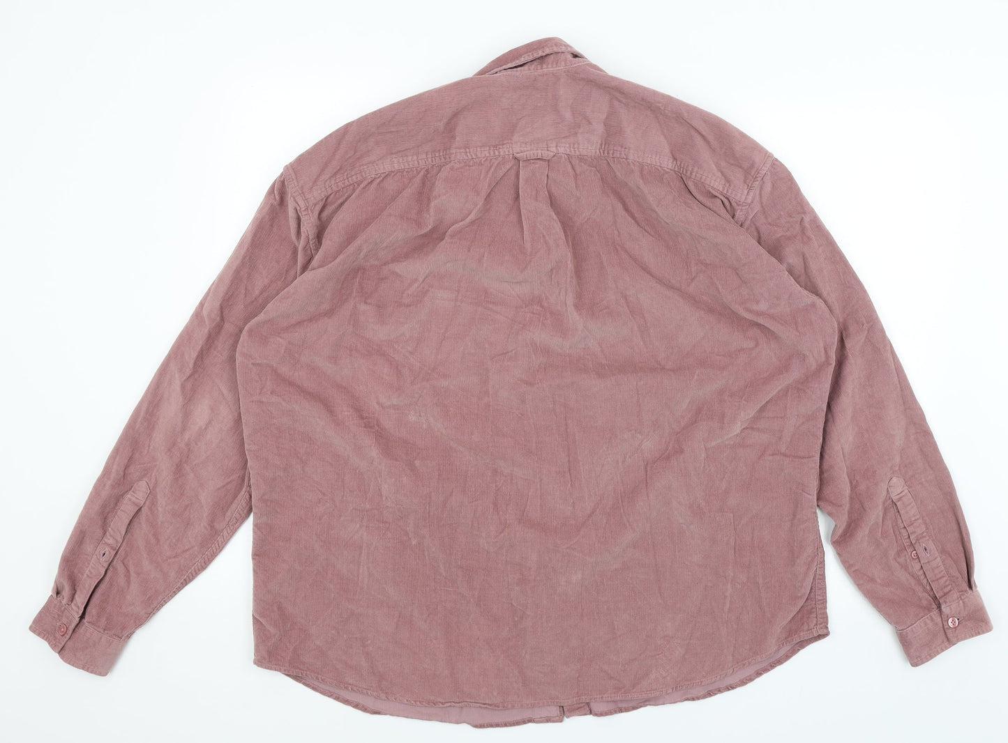 New Look Mens Purple    Button-Up Size L