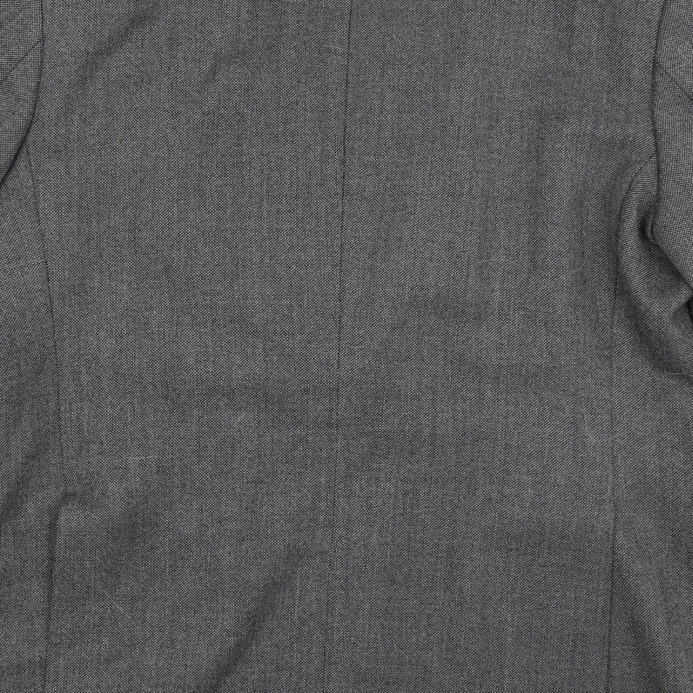 M&S Mens Grey   Jacket Blazer Size XL