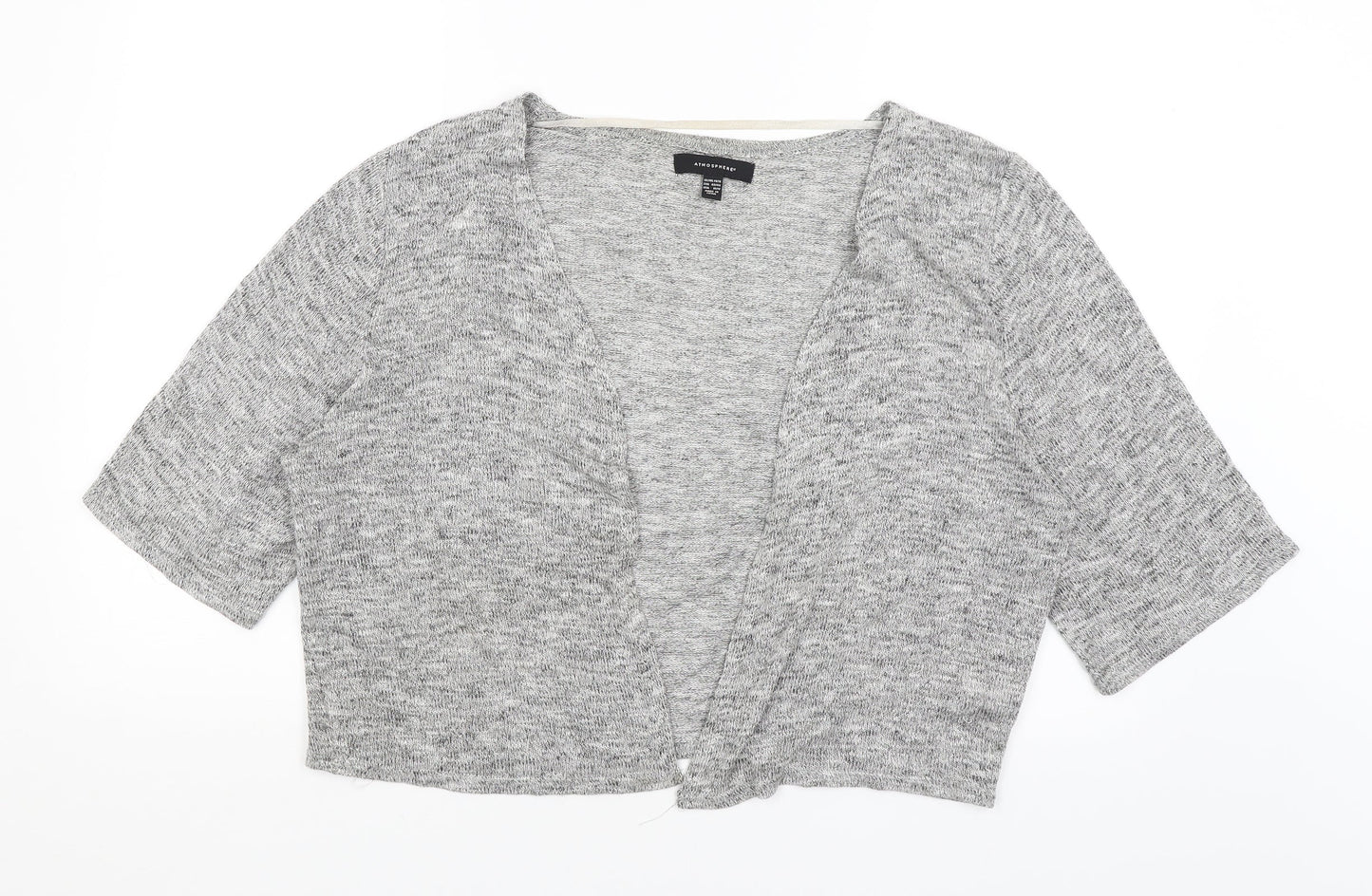 Atmosphere Womens Grey   Wrap Jumper Size 14