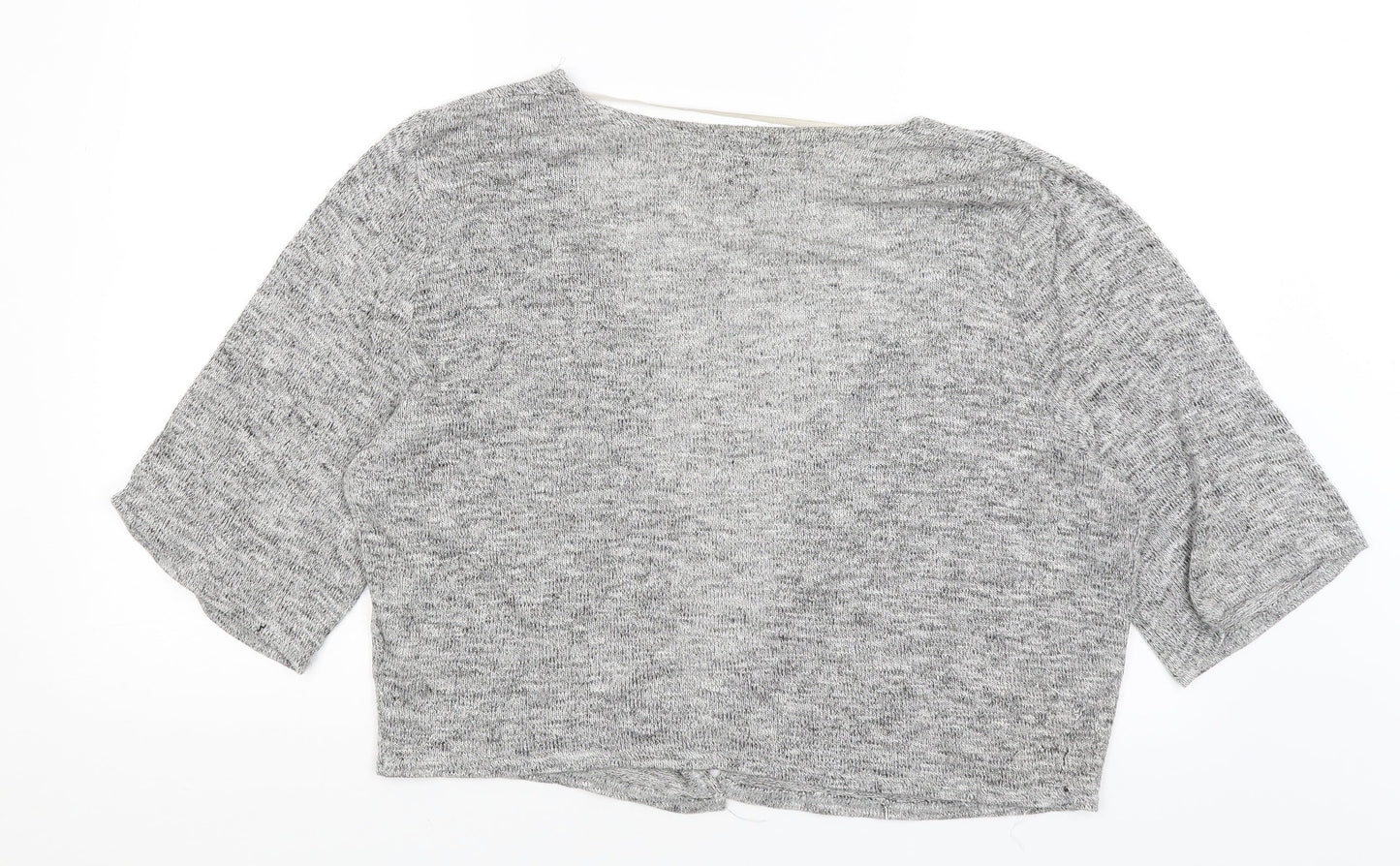 Atmosphere Womens Grey   Wrap Jumper Size 14