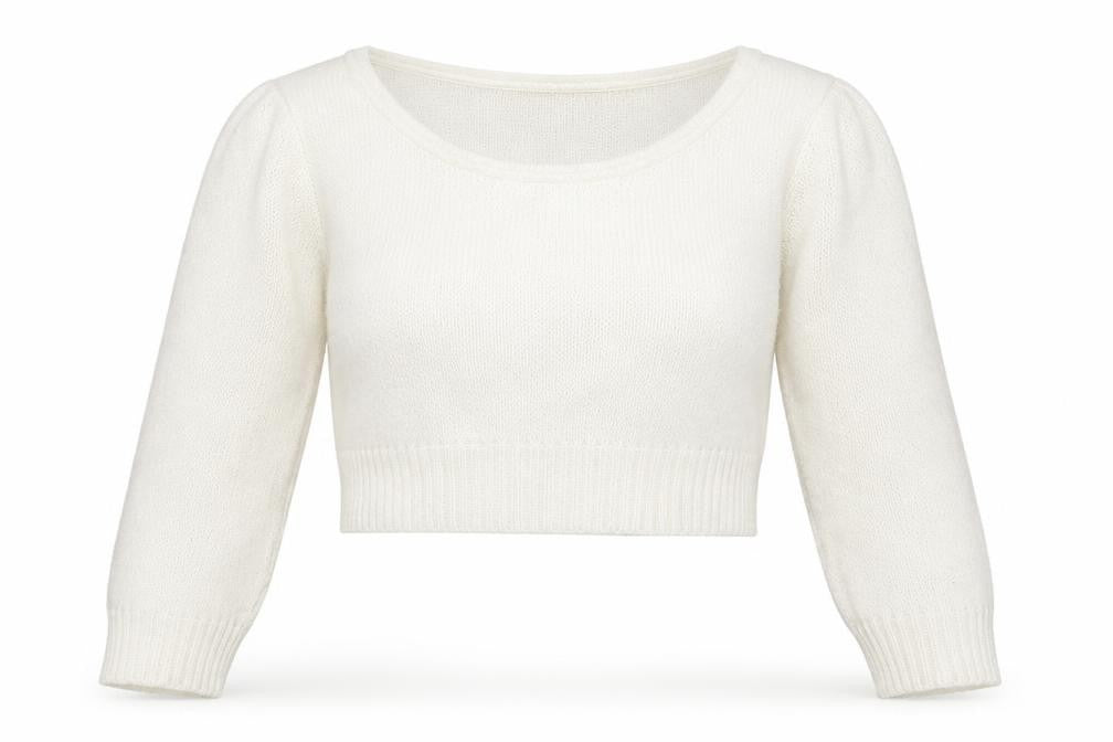 PRETTYLITTLETHING Womens White  Knit Pullover Jumper Size S
