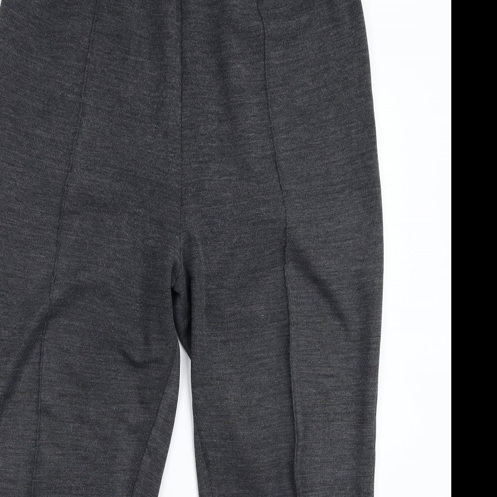 Damart Womens Grey   Cropped Trousers Size 36 in L24 in