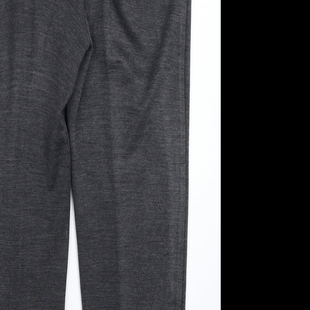 Damart Womens Grey   Cropped Trousers Size 36 in L24 in