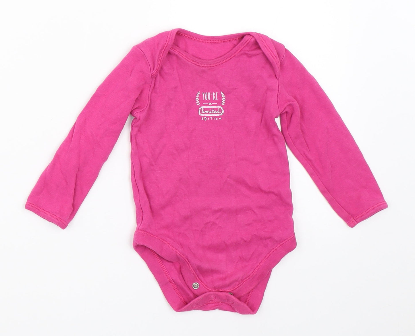 George Girls Purple   Babygrow One-Piece Size 12-18 Months