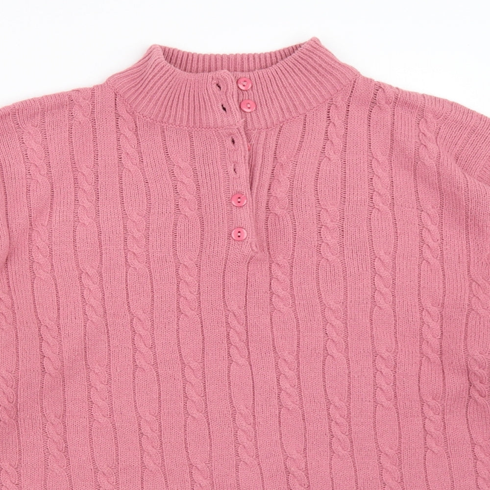 Nuggets Womens Pink   Pullover Jumper Size M