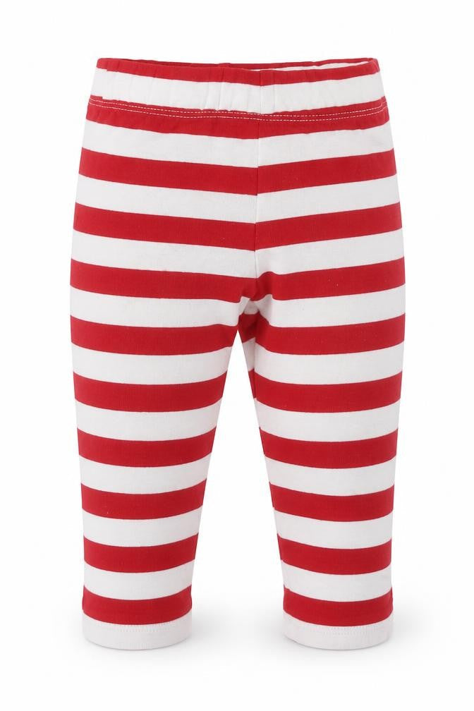 F&F Baby Red Striped  Sweatpants Trousers Size 3-6 Months