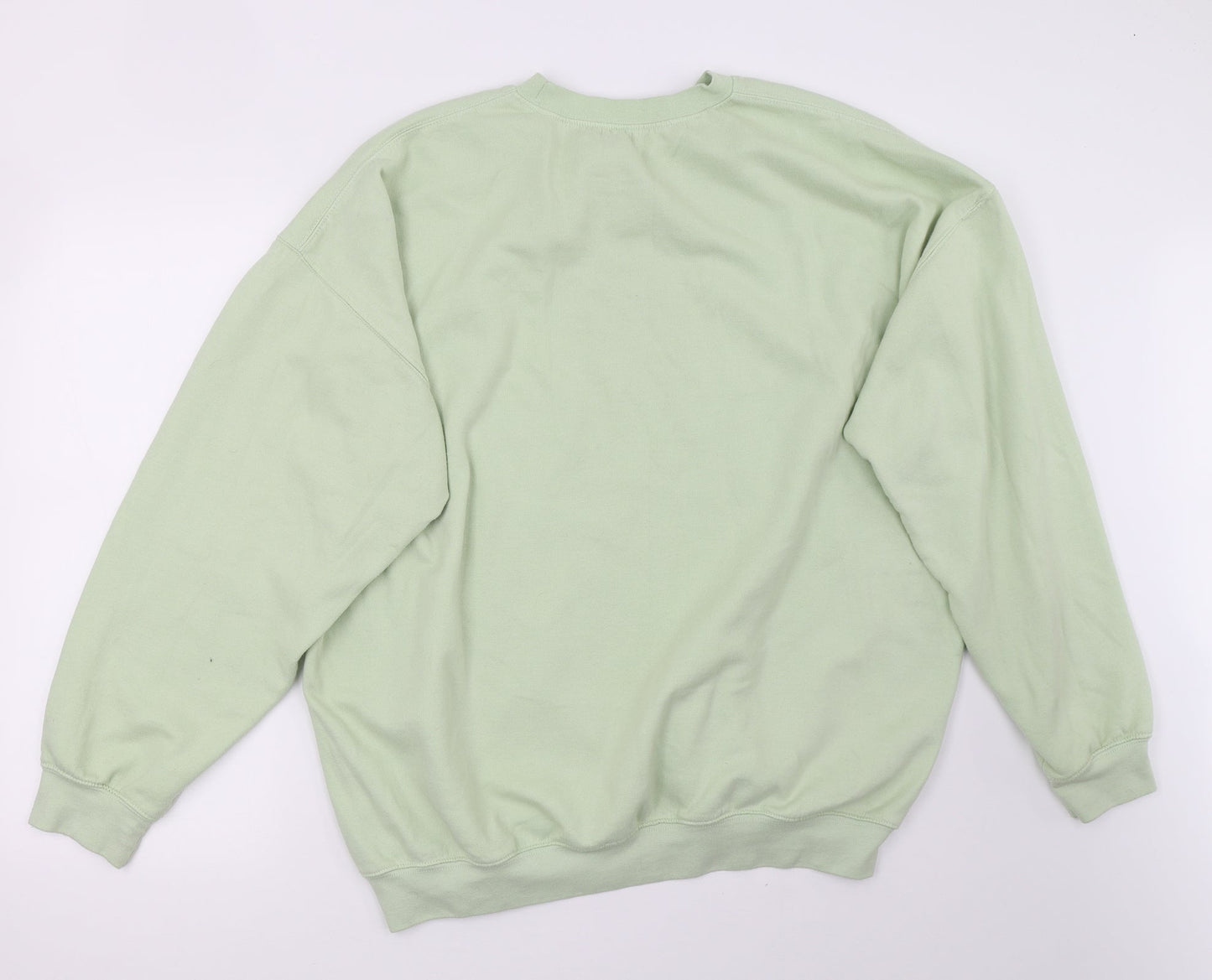 Preworn Womens Green   Pullover Sweatshirt Size XL