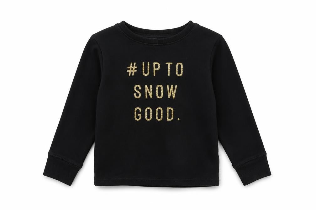 NEXT Girls Black   Pullover Sweatshirt Size 5 Years