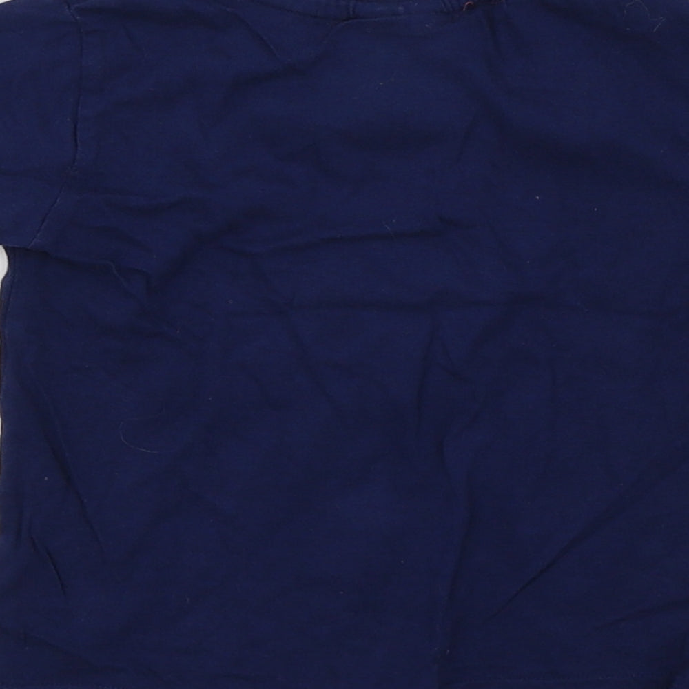 Peacocks Boys Blue   Pullover T-Shirt Size 9-12 Months
