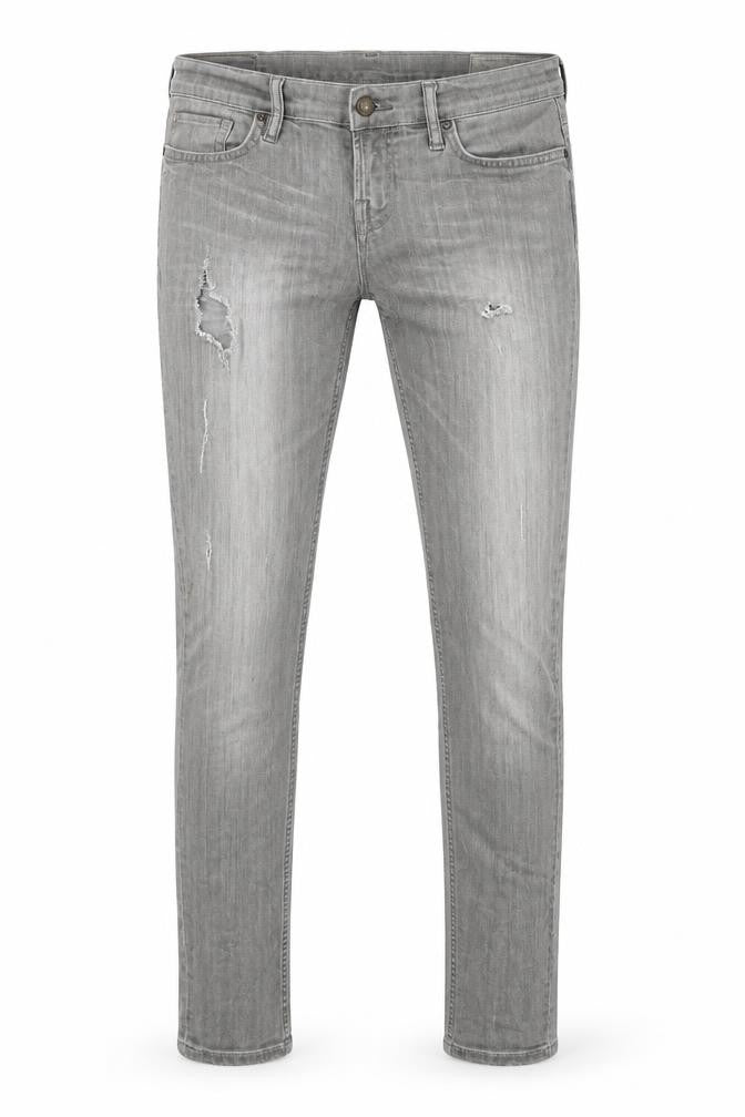 Preworn Mens Grey  Denim Skinny Jeans Size 30 L32 in