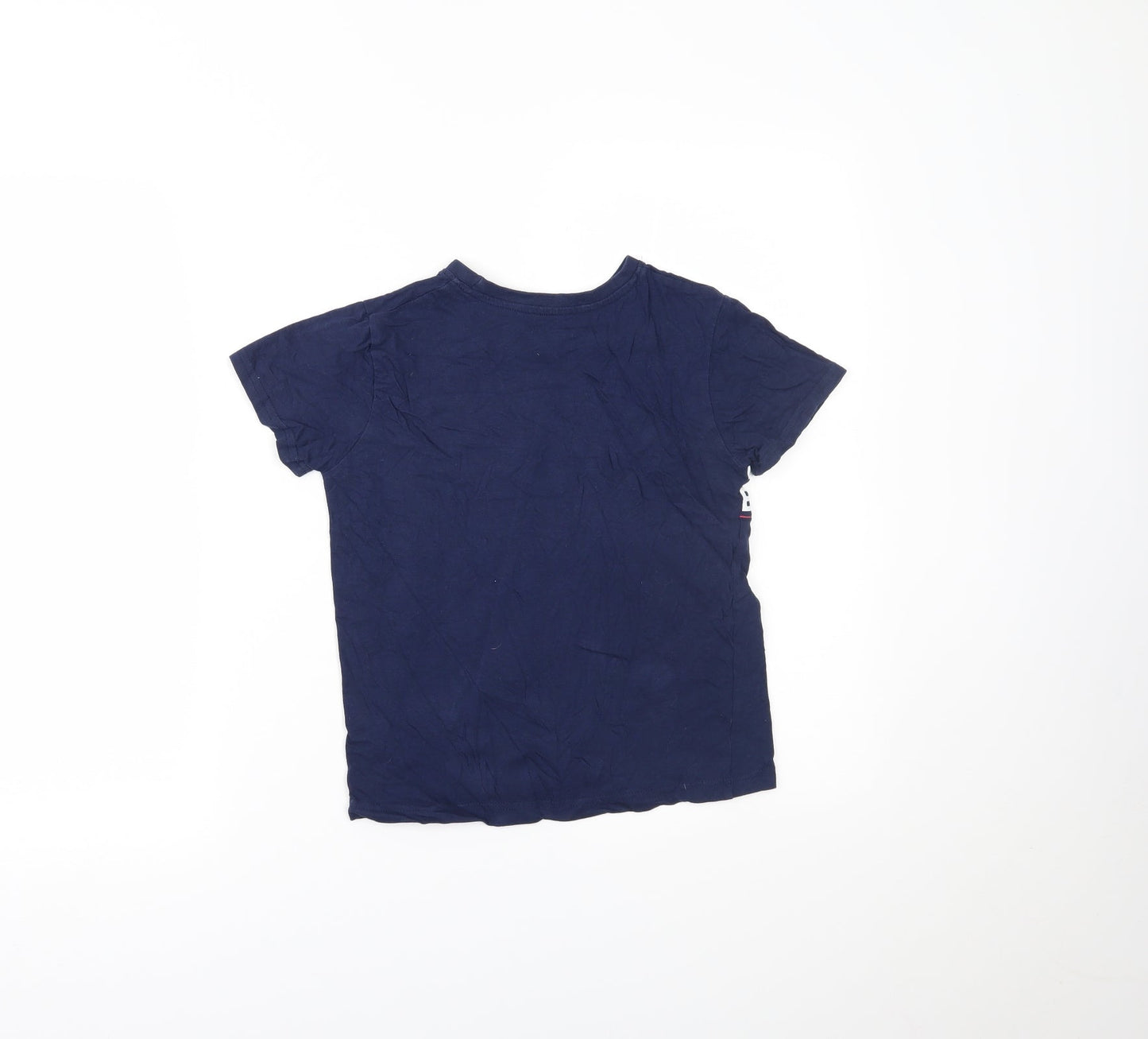 Primark Boys Blue   Kimono Polo Size 7-8 Years