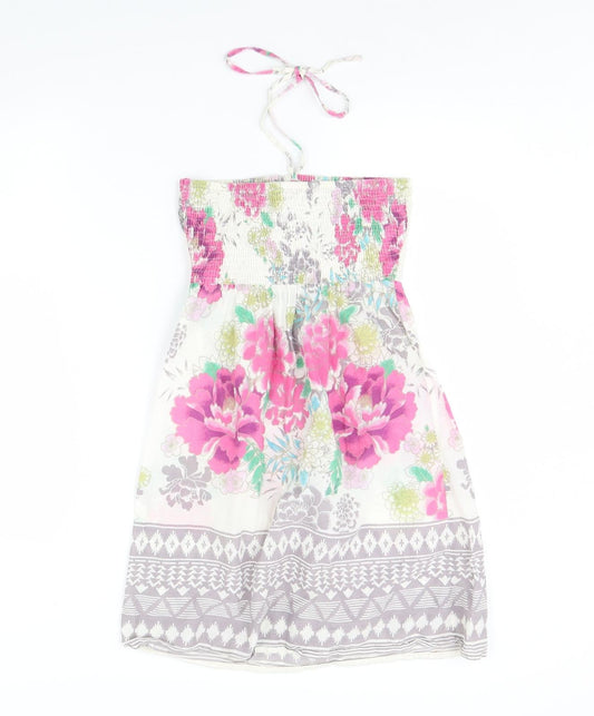 Accesorize Womens Ivory Floral  Mini  Size S