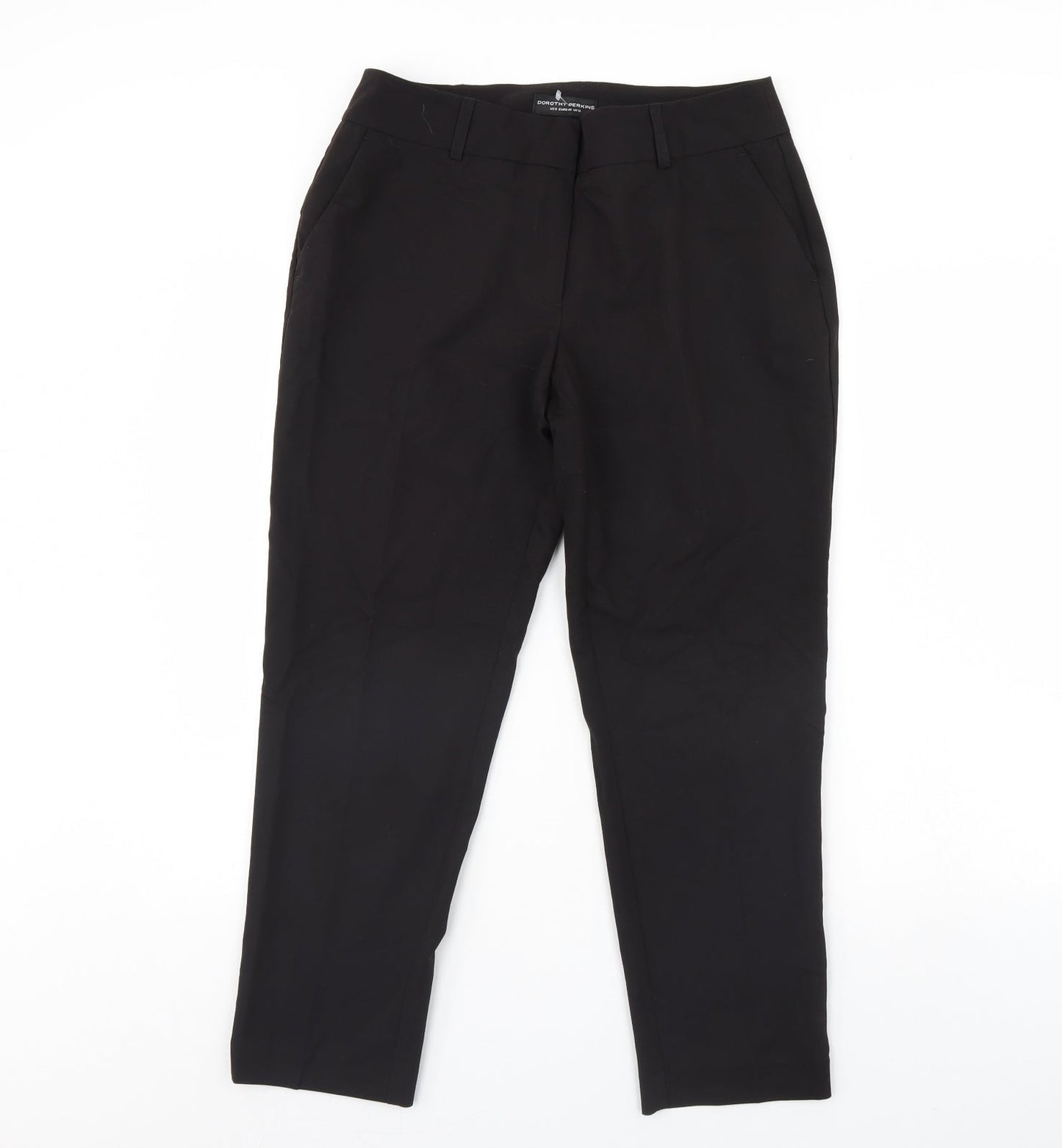 Dorothy Perkins Womens Black   Dress Pants Trousers Size 12 L30 in