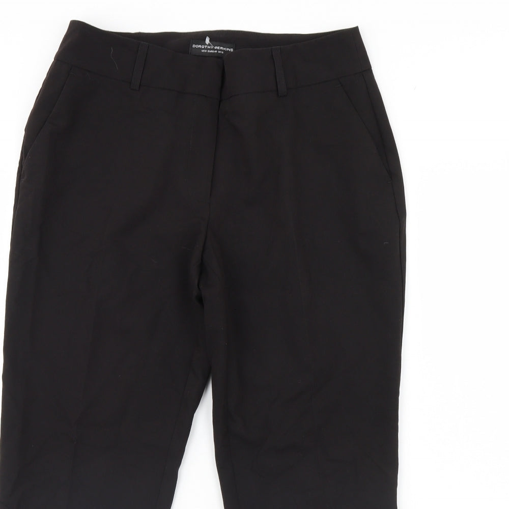 Dorothy Perkins Womens Black   Dress Pants Trousers Size 12 L30 in