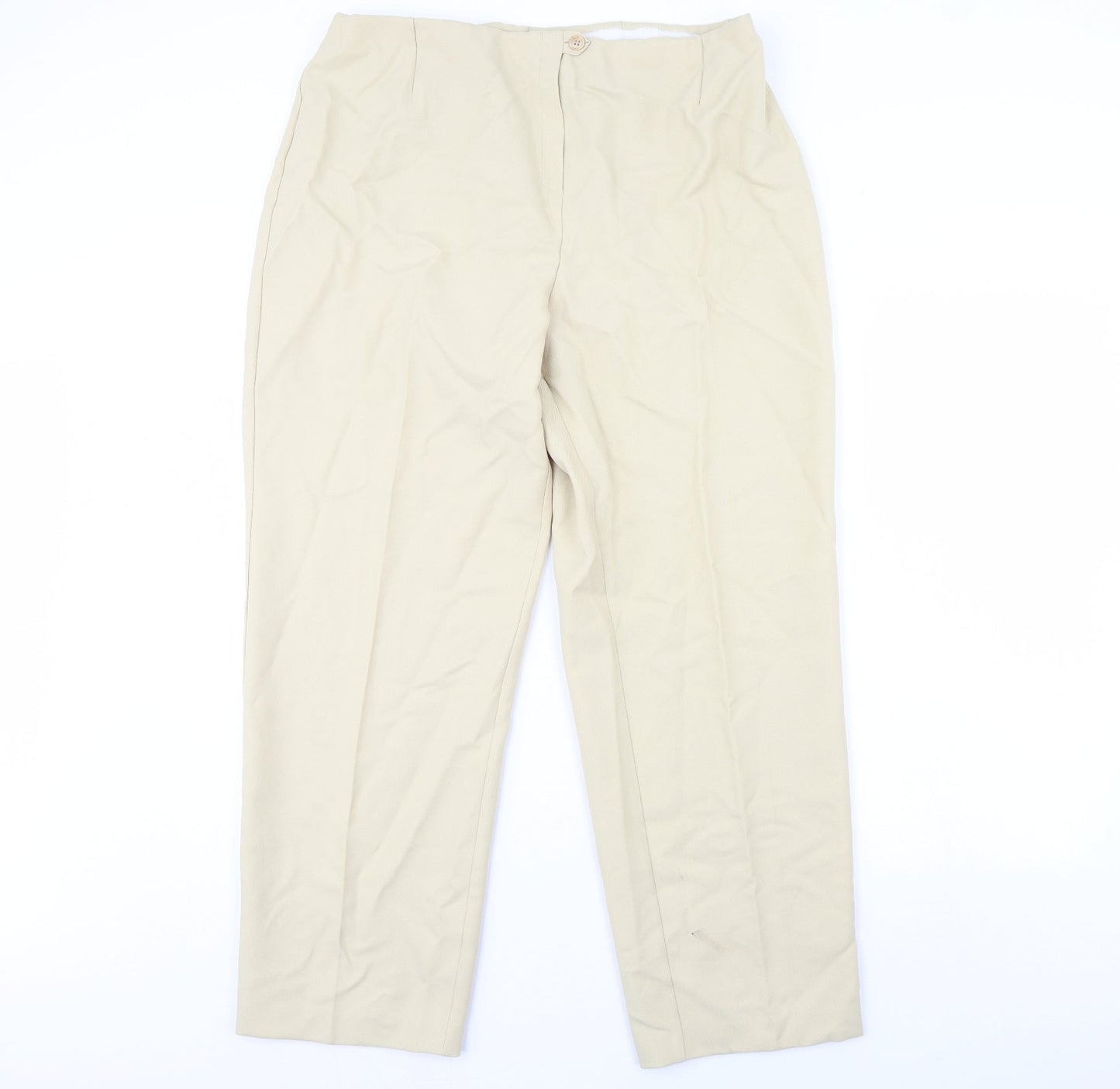 Preworn Womens Beige   Trousers  Size 36 in L30 in