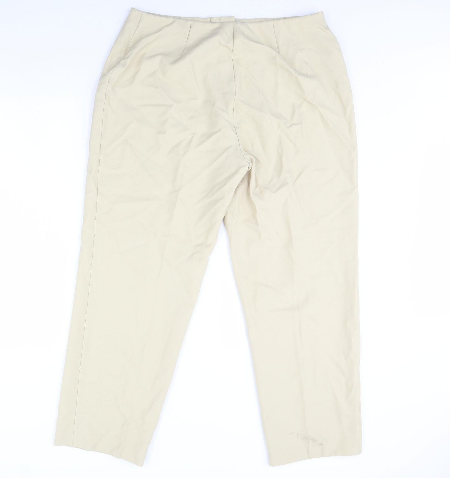 Preworn Womens Beige   Trousers  Size 36 in L30 in
