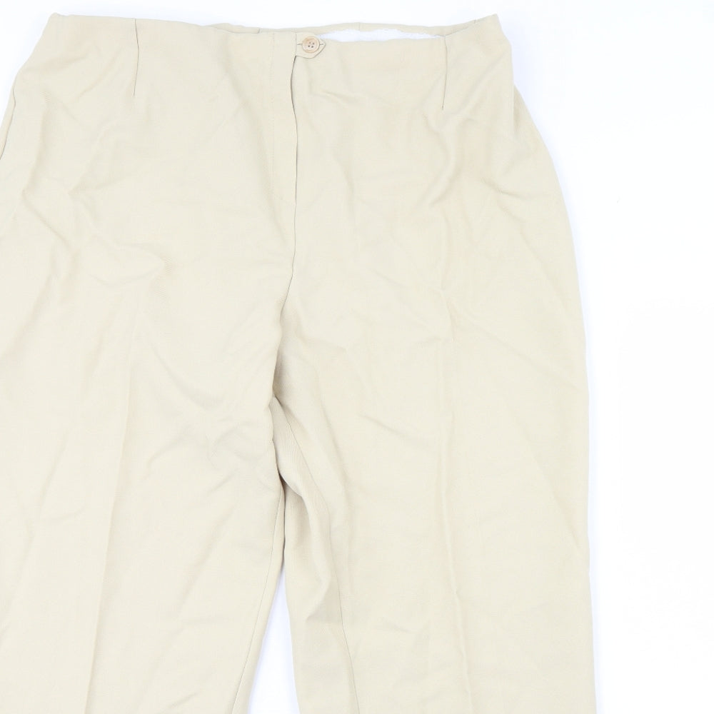 Preworn Womens Beige   Trousers  Size 36 in L30 in