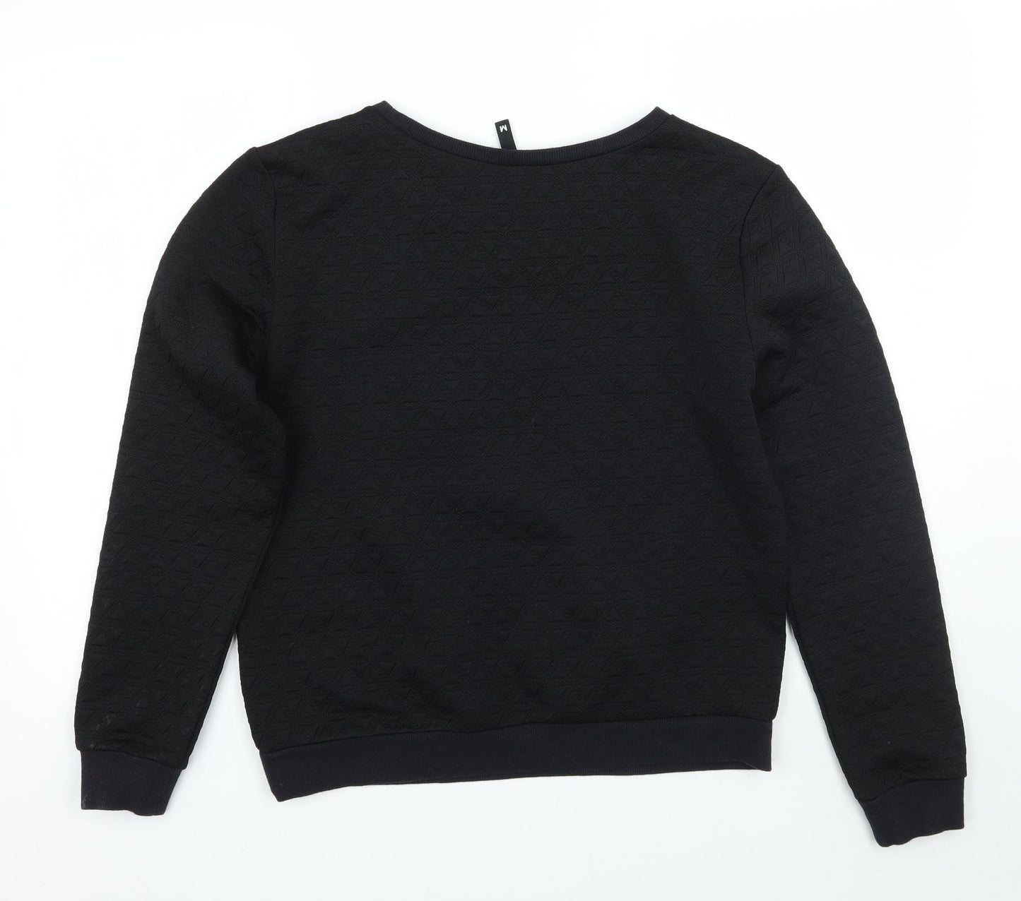 H&M Womens Black   Pullover Jumper Size M