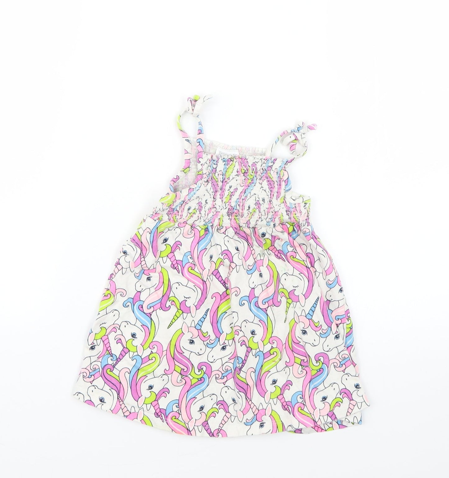 F&F Baby Multicoloured Geometric  Maxi  Size 12-18 Months  - unicorn