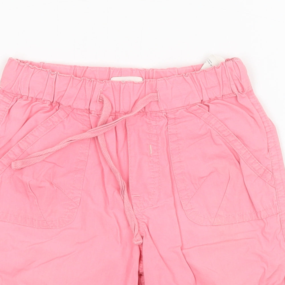 L.O.G.G Girls Pink   Cargo Trousers Size 9-12 Months