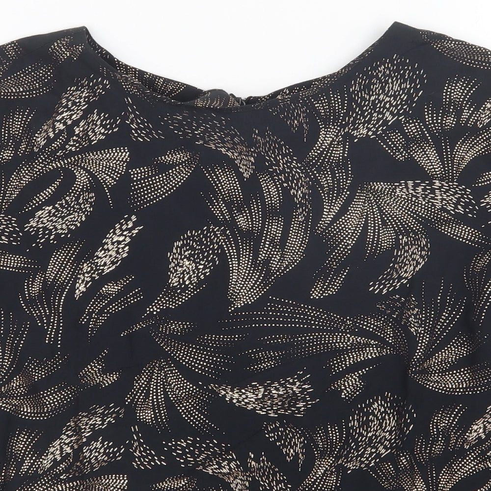 Saint Tropez Womens Multicoloured Floral  Basic Blouse Size XS