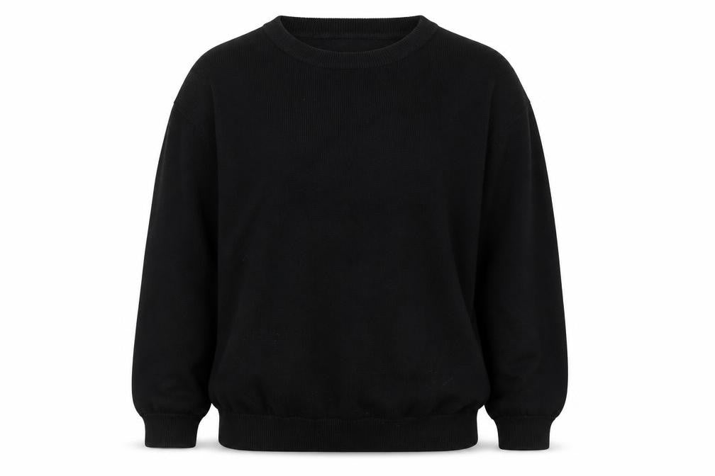 TU Girls Black   Pullover Jumper Size 7 Years