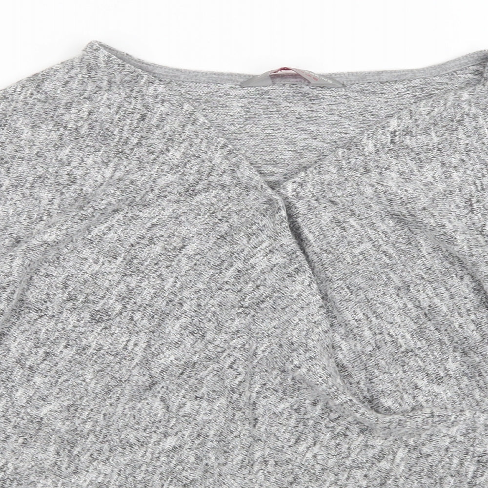 Dorothy Perkins Womens Grey   Pullover Jumper Size 10