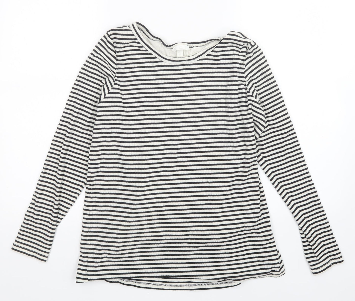 H&M Womens Multicoloured Striped  Pullover Jumper Size XL