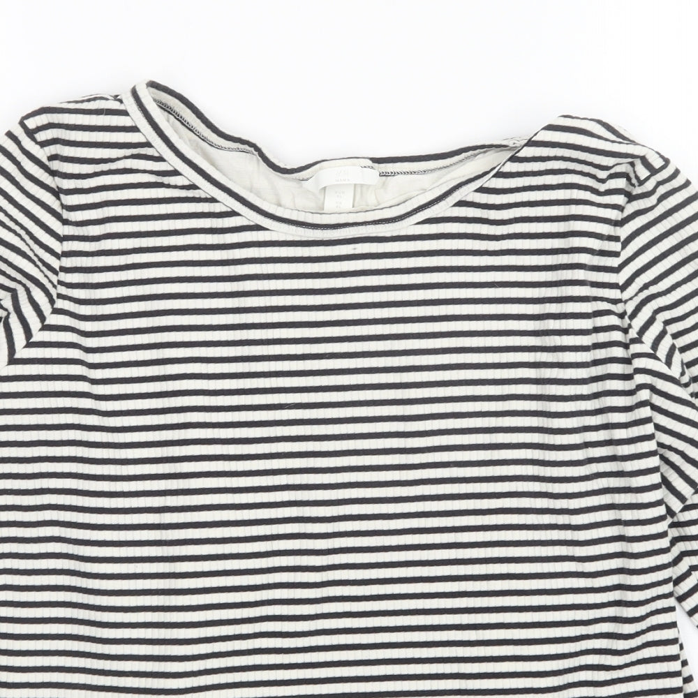 H&M Womens Multicoloured Striped  Pullover Jumper Size XL