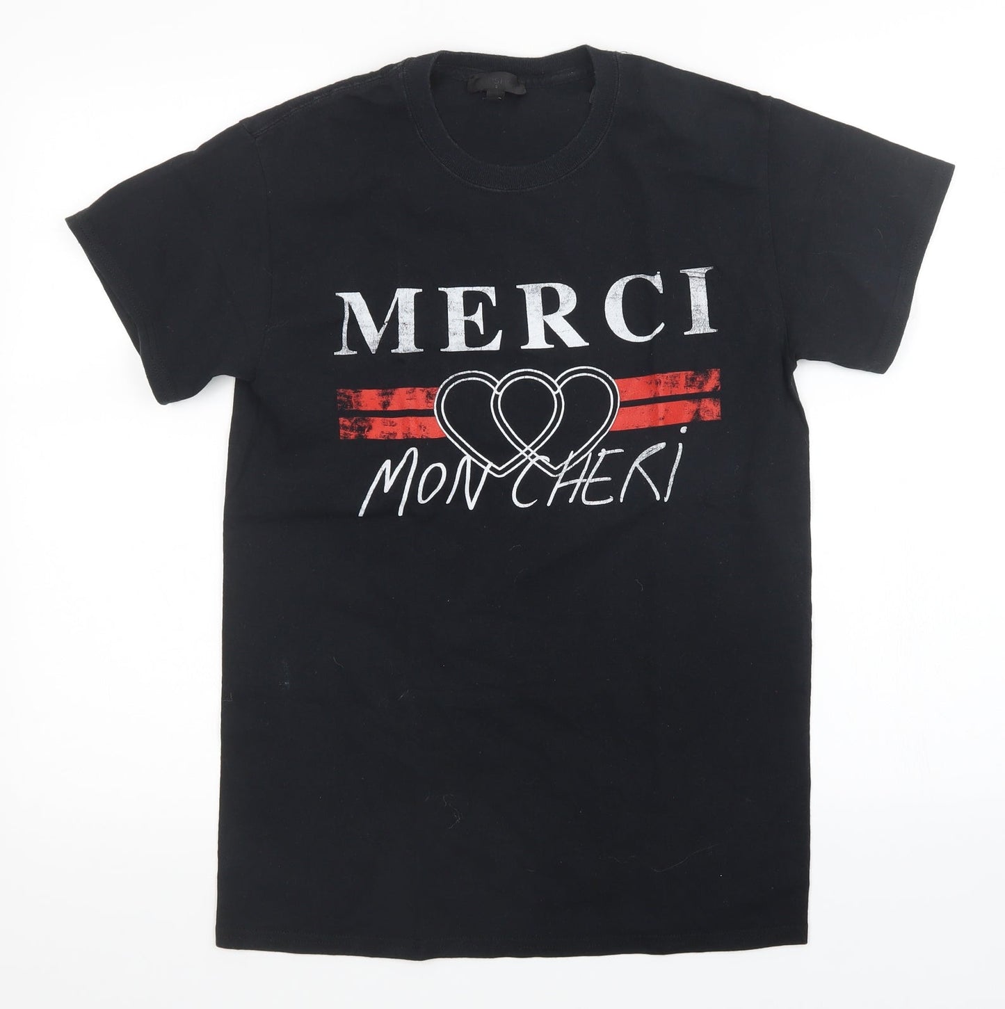 Topshop Womens Black   Basic T-Shirt Size S