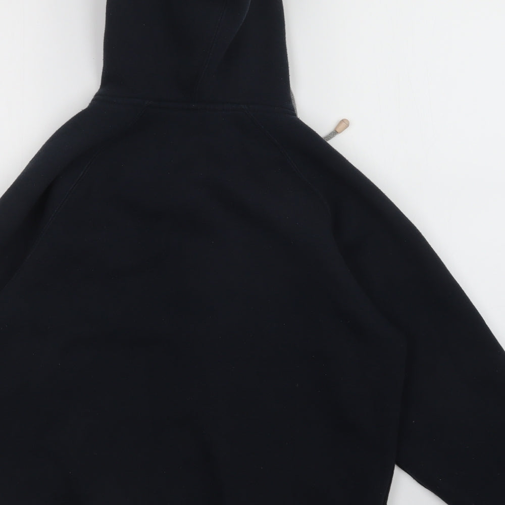papini Mens Black   Full Zip Hoodie Size XS