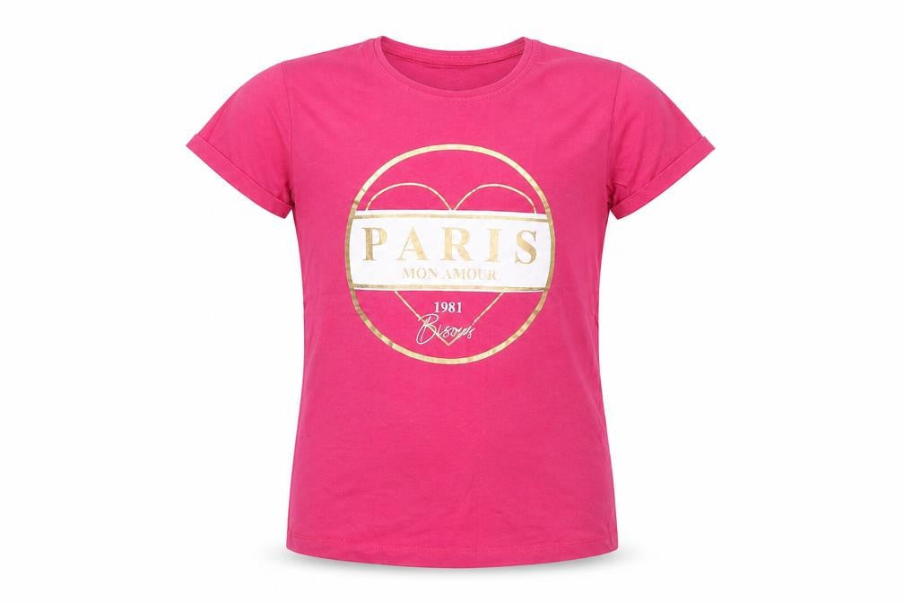 Primark Girls Pink   Basic T-Shirt Size 10-11 Years