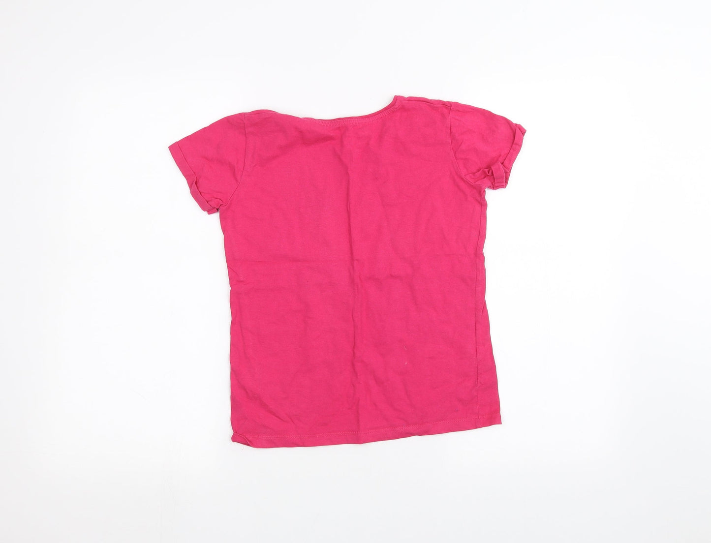 Primark Girls Pink   Basic T-Shirt Size 10-11 Years