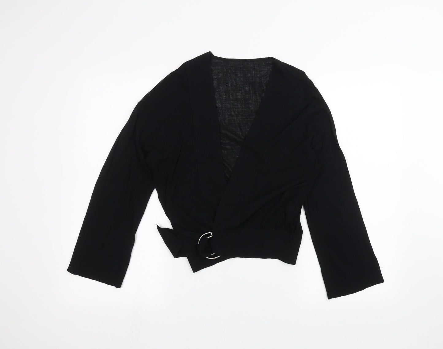 Preworn Womens Black   Cardigan Jumper Size M
