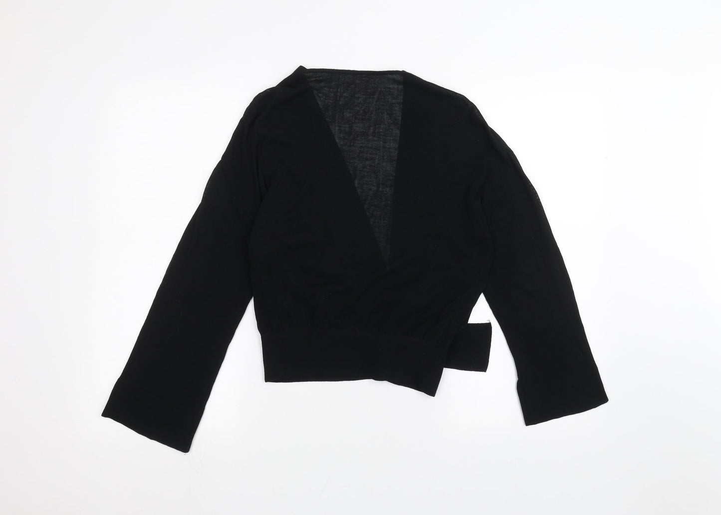 Preworn Womens Black   Cardigan Jumper Size M
