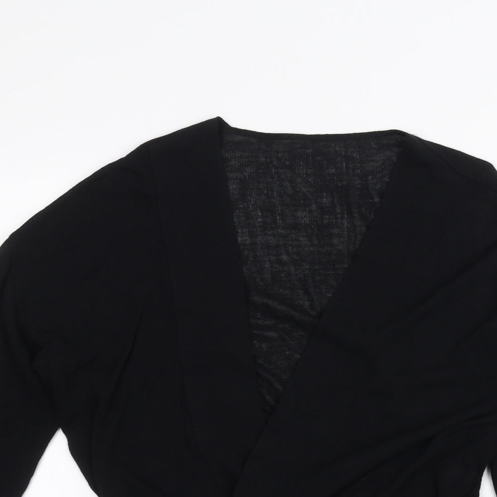 Preworn Womens Black   Cardigan Jumper Size M